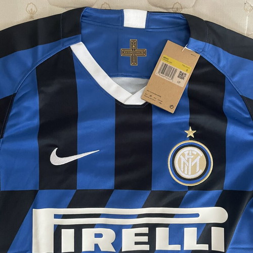 Inter Vintage Nike Jersey new, classic blue-black stripes with Pirelli