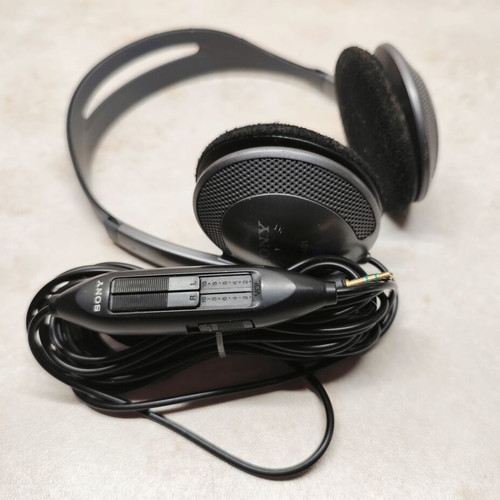 Sony MDR-401 Stereo Headphones used, vintage 90s wired