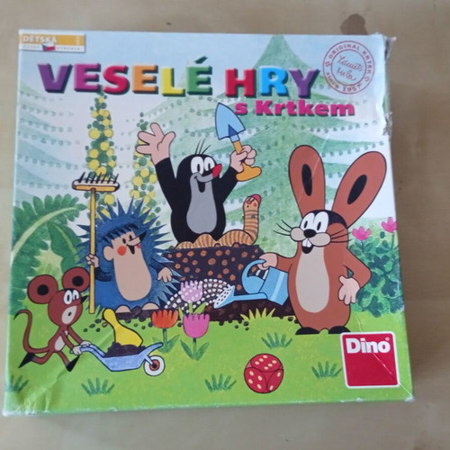 Επιτραπέζιο παιχνίδι Dino Veselé hry s Krtkem μεταχειρισμένο
