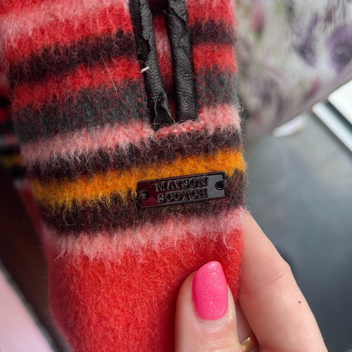 Maison Scotch outerwear used orange size M