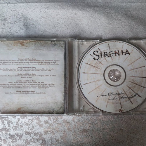 Sirenia Nine Destinies and a Downfall CD used
