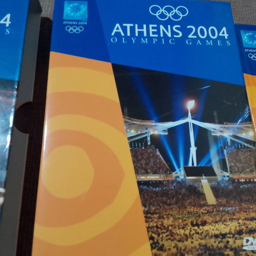 Athens 2004 Olympic Games collectible DVD box set like new