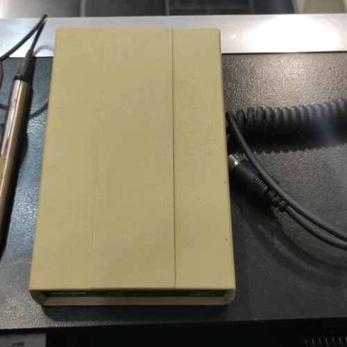 Stainless steel barcode scanner wand vintage used