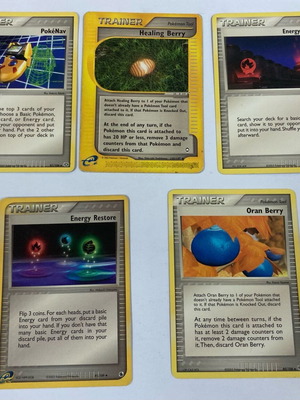 Κάρτες Pokémon Trainer μεταχειρισμένες, πακέτο 5 σε καλή κατάσταση