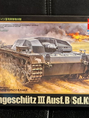 Sturmgeschütz III Ausf. B (Sd.Kfz. 142) 1/48 κλίμακας γερμανικό άρμα μάχης ΒΠΠ μοντέλο Tamiya καινούργιο
