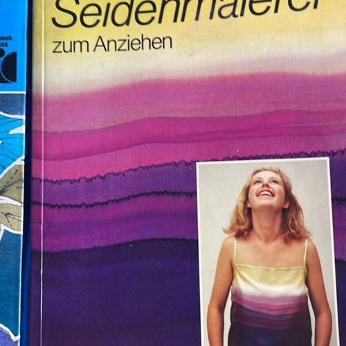 Silk painting books new, set of 3