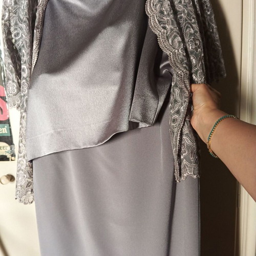 Tagier with lace top jacket like new, perfect for wedding baptism