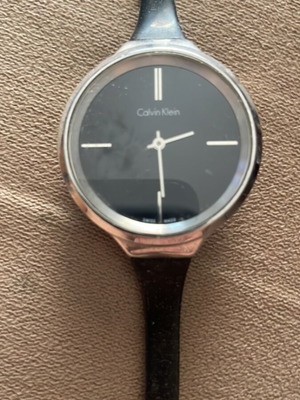 Γυναικείο ρολόι Calvin Klein ασημί σε άριστη κατάσταση