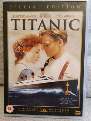 Τιτανικός DVD σαν καινούργιο, διπλή συλλεκτική έκδοση με ελληνικούς υπότιτλους