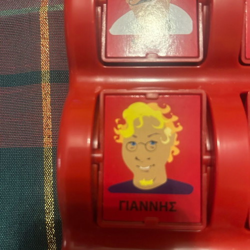 Board game Who is it? used