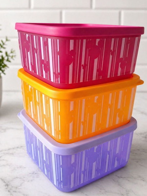 Tupperware Disney δοχεία αποθήκευσης 650ml σετ 3 τεμαχίων καινούργιο