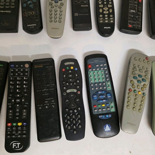 Remote controls used for TV and audio devices