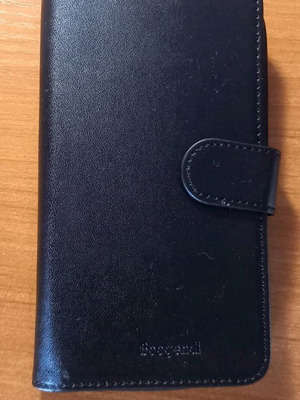 Black case/wallet with stand new