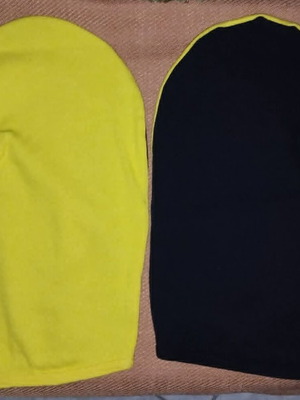 FullFace set yellow and black, like new, 2 pieces