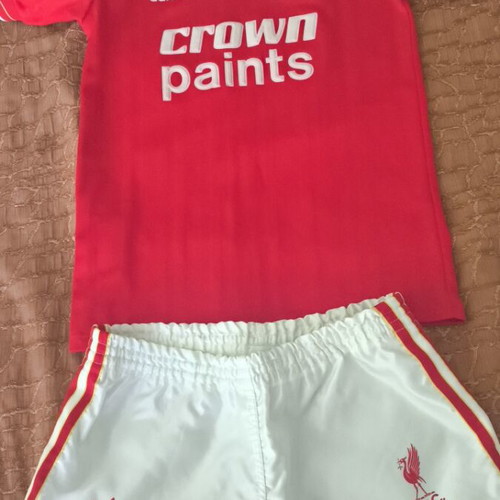 Liverpool football kit vintage Adidas 1985-87 like new authentic
