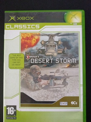 Conflict Desert Storm Xbox Original μεταχειρισμένο