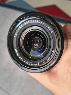 Fujifilm Fujinon XF 18-55mm F2.8-4 R LM OIS lens used for Fujifilm X mount