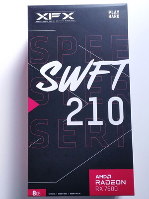 XFX Radeon RX 7600 8 GB GDDR6 Speedster SWFT 210 καινούργια