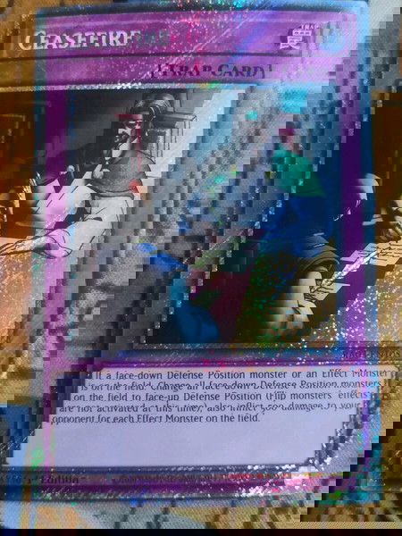 1) Ceasefire (Platinum Secret Rare, Yugioh)