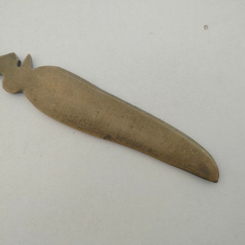 Vintage brass letter opener like new