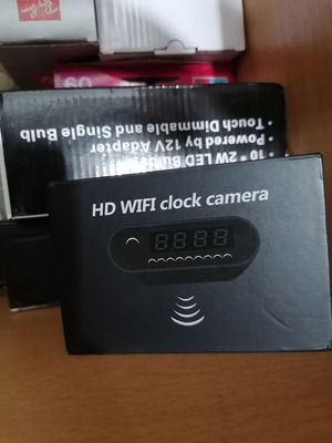 HD WiFi κάμερα ρολόι