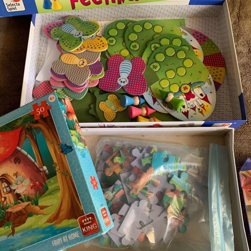 Fairies board games pack like new, Selecta Feelina and King Fairies