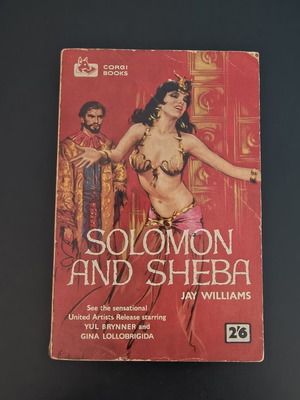 Solomon and Sheba book used, English edition