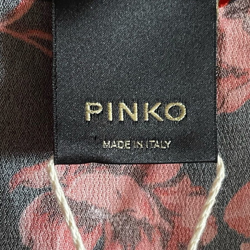 Pinko dress new, black and red, size small