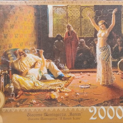 Puzzle Giacomo Mantegazza Harem Trefl 2000 new with wrap