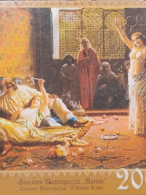 Παζλ Giacomo Mantegazza Harem Trefl 2000 καινούργιο με τη ζελατίνα