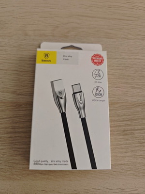Baseus Type-C Charging Cable new, braided, 1m