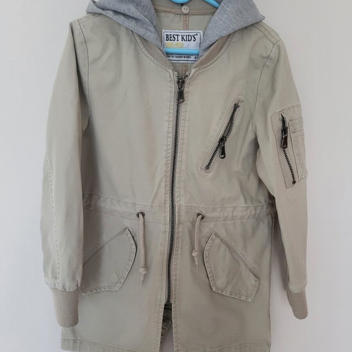Beige jacket for boys 4-5 years new