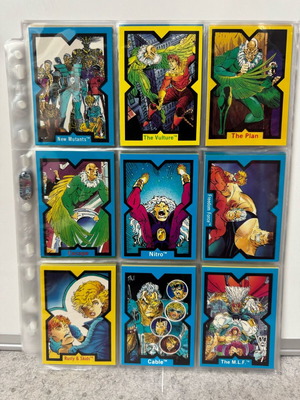 X-Force Complete Base Set σαν καινούργιο, Marvel 1991 trading cards