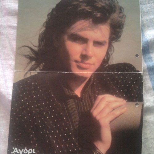 Duran Duran & Michael J. Fox poster used, size 27.4x20.8