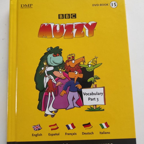 Muzzy BBC βιβλίο εκμάθησης ξένων γλωσσών Νο15 σαν καινούργιο
