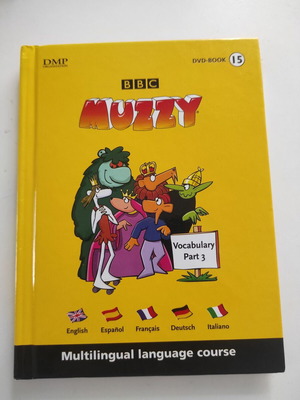 Muzzy BBC βιβλίο εκμάθησης ξένων γλωσσών Νο15 σαν καινούργιο
