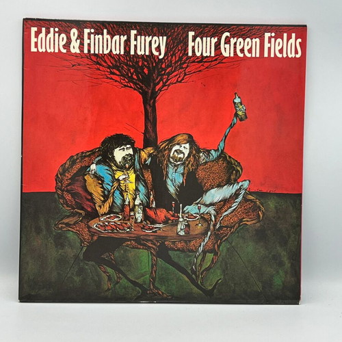 Eddie & Finbar Furey Four Green Fields vinyl record used