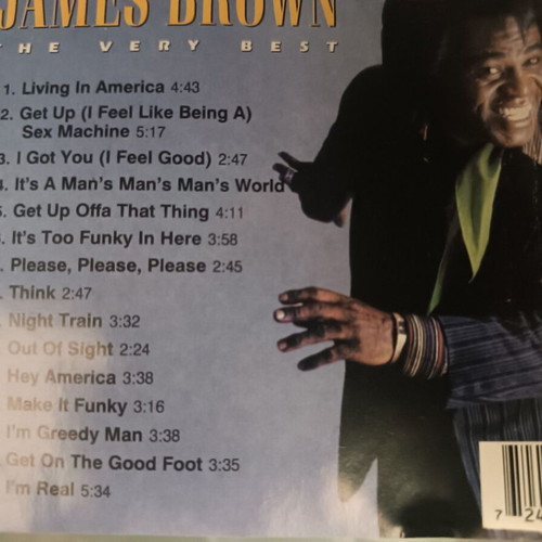 James Brown Very Best CD like new, jazz