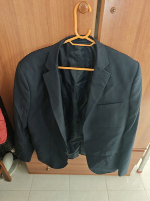 Σακάκι H&M M μεταχειρισμένο, μαύρο και μπλε