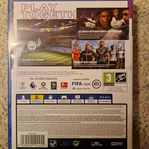 FIFA 21 Playstation 4 used in very good condition