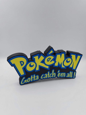Pokemon Gotta Catch 'em All 3D Printed Decor New
