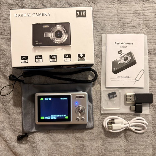 Digital camera 48MP with 16x optical zoom