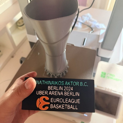 Euroleague Trophy Panathinaikos like new official replica