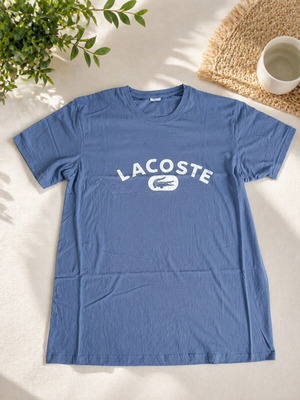 Lacoste T-shirt like new, size L, blue
