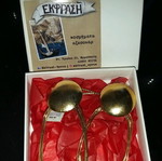 Gold plated earrings