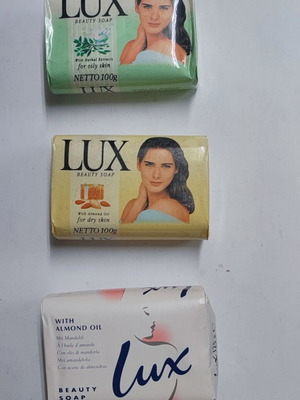 Lux soap set new, 11 pieces for dry and oily skin
