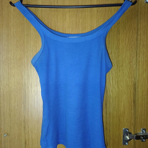 Terranova tank tops, pack of 2, blue and green, XS