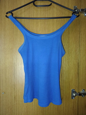 Terranova tank tops, pack of 2, blue and green, XS
