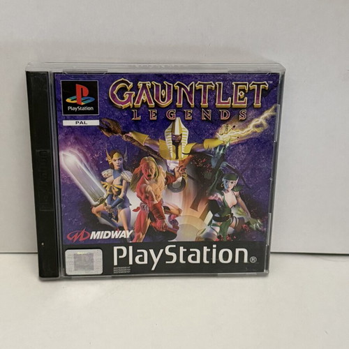 Gauntlet Legends PlayStation 1 PAL game, complete with manual
