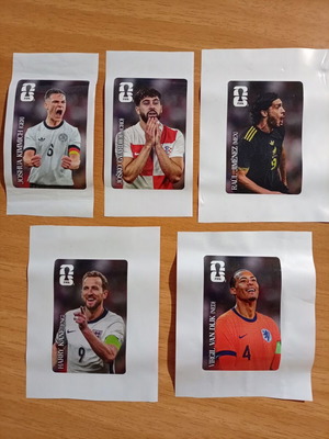 Panini FIFA World Cup 2026 Coca Cola стикери като нови, 5 различни, издание EU